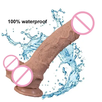 10 Inch Super Mare Realist Silicon Penisului Penis artificial Jucarii Sexuale pentru Femei Masturbator G Spot Penis artificial Sex cu Fraier Pula Mare Pula