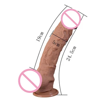 10 Inch Super Mare Realist Silicon Penisului Penis artificial Jucarii Sexuale pentru Femei Masturbator G Spot Penis artificial Sex cu Fraier Pula Mare Pula