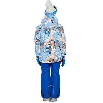 Detector Băiat de Schi de Iarnă Costum Impermeabil, Windproof 5000 Jachete de Schi Pantaloni Copil Fată Haine în aer liber Strat de 20-30 de grade