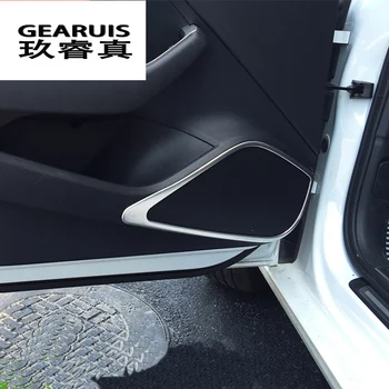 Styling auto din oțel Inoxidabil Autocolante difuzor audio de sunet acoperire decorare de interior tăiați muluri pentru toate modelele Audi A3 8V sedan-2017