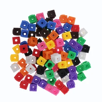 Centralizare Matematica Link-ul de Cuburi de Blocuri Set de 100buc Copii mai Devreme de Numărare Jucarii