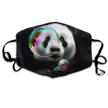 Gura Masca Obraznic Panda Imprimare Măști - Respirabil Reglabil Windproof Gura-Mufla, Camping Rulează pentru Femei și Bărbați 15018