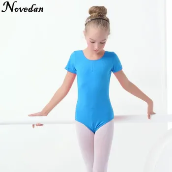 Fete Fustei De Balet De Dans Haine Scurt Si Maneca Lunga Dans Purta Copii Copilul Gimnastica Tricou Cu Snap Picioare