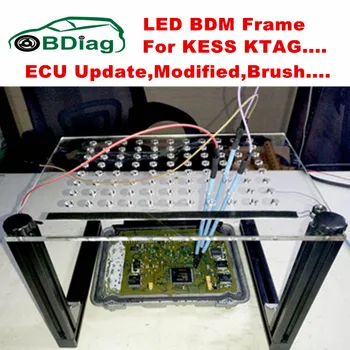 Cel mai bun DUS BDM Frame Cu 4 Prob Pixuri Set Complet 22buc BDM Adaptoare de Programare ECU & Modifica Pentru KESS KTAG FGTECH Chip Tuning Instrument