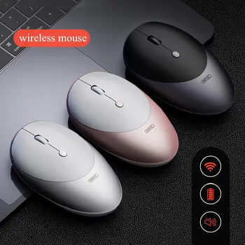 Mouse-ul fără fir Mouse-ul Computerului Laptop 1600dpi Silențioasă Notebook Mouse-ul Mut Portabil Biroul de Mouse-ul USB Reîncărcabilă Mouse-ul