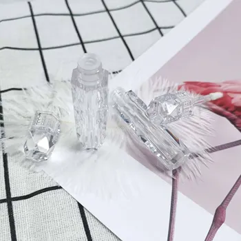 10/50pc 2 ml Luciu de Buze transparent Bagheta Tub Gol de Ambalare DIY Diamond Gloss de Buze Sticla Cosmetice Luciu de buze Recipient Transparent
