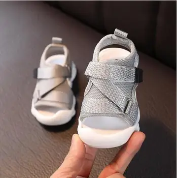 Noi de vară pentru copii pantofi de brand deget de la picior deschis toddler boys sandale ortopedice sport din piele pu baieti sandale pantofi