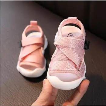 Noi de vară pentru copii pantofi de brand deget de la picior deschis toddler boys sandale ortopedice sport din piele pu baieti sandale pantofi