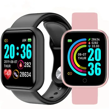 Y68 Ceas Inteligent T500 Plus de Fitness Smartwatch Heart Rate Monitor Tensiunii Arteriale Brățară Sport Pentru Apple IOS, Android Ceas