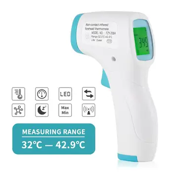 2020 Portabile IR Termometru Digital pentru Copii Adulți Infraroșu Termometru Corp Termometru Non-contact Febra Ureche Temperatura Arma 151190