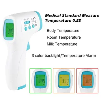 2020 Portabile IR Termometru Digital pentru Copii Adulți Infraroșu Termometru Corp Termometru Non-contact Febra Ureche Temperatura Arma