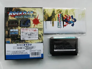 MD Joc : ROCKMAN MEGA LUME ( Japonia Versiune!! cutie+manual+cartuș!! )
