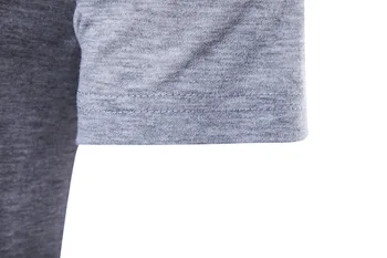 Extra Lungi Streetwear tricou Barbati Hipster Hip-Hop cu Fermoar Lateral T Camasa Barbati Slim Scurt Maneca Tricou Casual sex Masculin Tee Camasa pentru Barbati