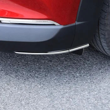 Mașini de Oțel Inoxidabil din Față și din Spate Colț Fâșii de Protecție Capac Ornamental Decorative de Styling Auto Pentru Mazda Cx-30 Cx30 2020 2021