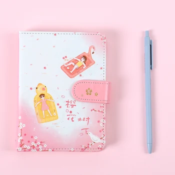 JIANWU 2019 Minunat Creative sistem de blocare magnetic Notebook DIY planificator Jurnal kawaii jurnalul consumabile rechizite școlare