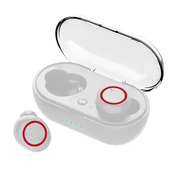 Wireless TWS Bluetooth 5.0 Cască Stereo Auriculare Sport Căști Handsfree set de Căști pentru Jocuri pentru Telefon cu Microfon Impermeabil