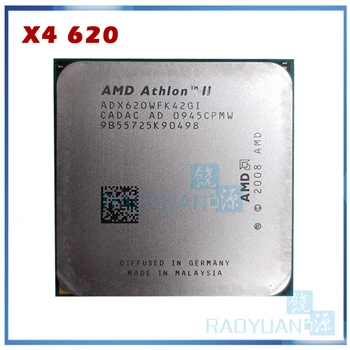AMD Athlon X4 620 X4-620 2.6 GHz Quad-Core CPU Procesor ADX620WFK42GI 95W, Socket AM3 938pin