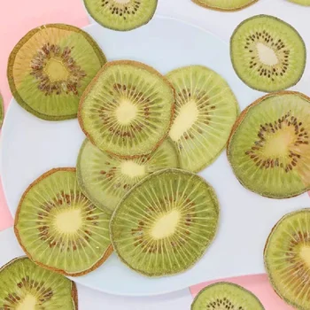 10buc Apăsat Uscate, Kiwi Felii de Fructe de Plante Ierbar Pentru Bijuterii carte Poștală Carte de Invitație Caz de Telefon Marcaj Face DIY