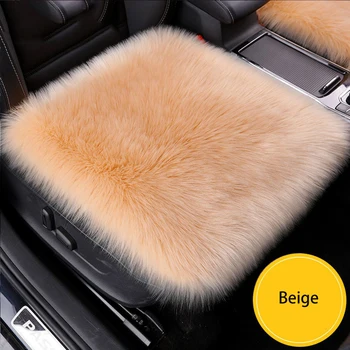 Iarna Cald, Mașină De Perna Natural Australian Wool Car Seat Cover General Lână Pernei Scaunului Auto De Cald Iarna Car Seat Cover