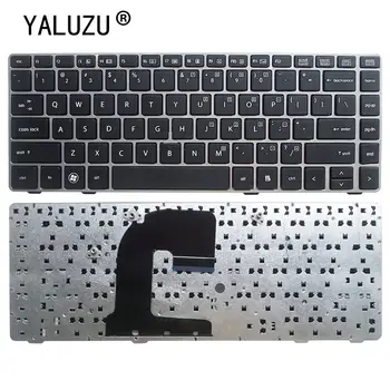 YALUZU NE Noua Tastatura PENTRU HP 8460P 8460W 6460B 6460 8470 8470B 8470P 6470 engleză tastatură laptop Cu Rama de argint cu mouse-ul