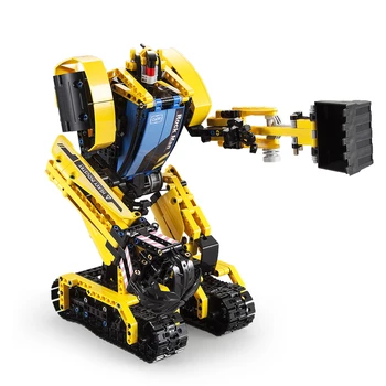 CadA 930PCS 2.4 G RC Deformare Robot Excavator de Asamblare Bloc Constructie Jucarii Educative Pentru Baieti Fete Cadou