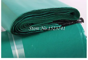 100buc/lot 17*30cm Green Căptușit Plicuri Poli Mailer PRIN e-Mail de Plastic de Corespondență Genti Plic Inalta calitate