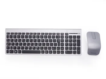 MAORONG de TRANZACȚIONARE pentru Lenovo 8861 ZTM600 N70 Mouse Silver Wireless Laser Keyboard și Mouse-ul Setat Qwertz German Spanish Keyboard UNIT