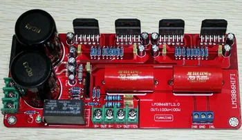 2*100W bord amplificator LM3886 BTL 2.0 canal amplificator de putere de bord Etapă amplificator de bord/Folosind C1237 BTL difuzor circuit de protecție