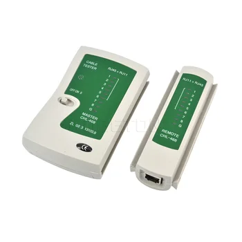 Kebidumei Tester de Cablu de Rețea RJ45 RJ11Cat5 Cat6 LAN Tester de Cablu de Rețea de Sârmă Linie Telefonică Detector Tracker Tool kit
