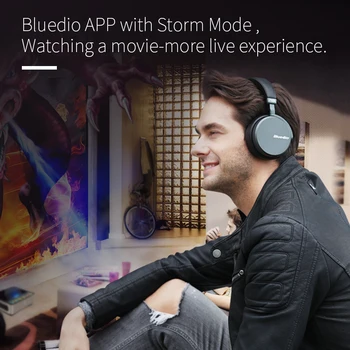 Bluedio V2 Căști Fără Fir Bluetooth 5.0 Căști Cu Microfon Pentru Telefonul Mobil Peste Ureche Căști Suport Comandă Vocală 15513