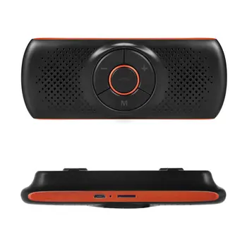T826 Bluetooth Handsfree Car Kit Auto SpeakerphoneTF Muzica MP3 Player Conecta Telefoane Vorbitor Parasolar Clip Difuzor