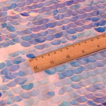 Mare Paiete (18mm) Irizatii Stralucitoare Broderie cu Paiete, Material Multicolor Pentru Haine Petrecere de Craciun Decor De 50