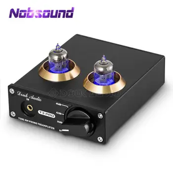 Nobsound Mini HiFi MM Phono Stage placă Turnantă Preamplificator Audio Stereo Preamplificator cu tuburi Vidate