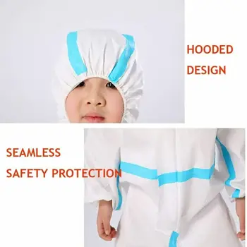 2020 De Protecție A Copilului Copii De Îmbrăcăminte De Unică Folosință Costum De Protecție De Siguranță Combinezonul Praf Costum