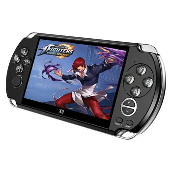 Video Retro Joc Consola X9 ForPSVita Portabile Jucător de Joc pentru PSP Viat Jocuri Retro 5.0 inch Ecran plat cu Mp3, Film Camera