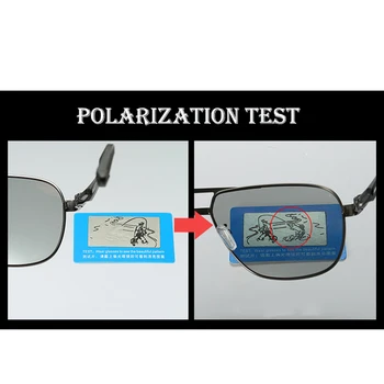 Fotocromatică ochelari de Soare Barbati Pilot Polarizat Ochelari de Soare Retro Aviației Noapte Viziune Ochelari Pentru Bărbați Ochelari de Cameleon