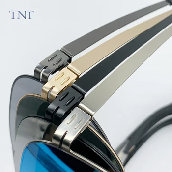 TNT Pilot ochelari de Soare Polarizat Ultra-lumină Fără Șurub rama de Ochelari Pentru Barbati Femei Brand de Ochelari de Soare de Acoperire Lentile de Conducere Pentru Bărbați