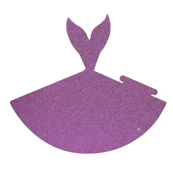 Amawill 5 Buc Sirena Pălărie de Hârtie Prințesă Glitter Capac de Duș pentru Copii Sub Mare Parte Consumabile Fată Fericit Ziua de nastere Decoratiuni 6D