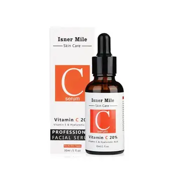 Vitamina C 20% Ser Acid Hialuronic Retinol Isner Mile 30ml V 2,5% Fata de Ser Anti-Rid de Albire, Hidratare de Îngrijire a Pielii