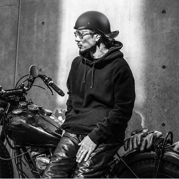 LVCOOL Retro Casca Motocicleta de Epocă Jumătate Față Motocicleta Accident Moto Casca Casco Moto de Curse de Motociclete Off-Road cu Casca