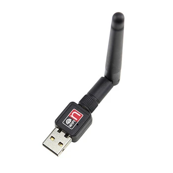 USB2.0 Adaptor Wifi Dongle Card Mini 600Mbps Antena de 5DB Rețea Wireless LAN Card Receptor WiFi pentru Laptop PC