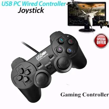 Gamepad Joystick USB2.0 stare de Șoc Joypad Gamepad Controler de Joc Pentru PC Laptop Win7/8/10/XP/Vista 15845