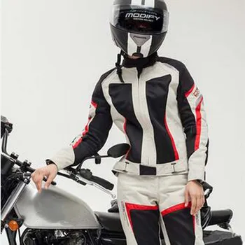 Femeile DUHAN Vara ochiurilor de Plasă Respirabil sacou Motocicleta D-186 Oxford Pânză 600D Reflectorizante motocicleta Pânză cu CE echipament de Protecție
