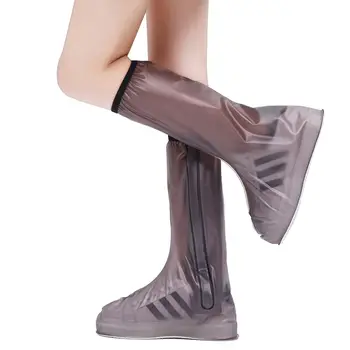 Unisex Reutilizabile Pantof Acoperi Pantofi pentru Bărbați de Protecție Femei la Jumătatea vițel Cizme Impermeabile Asociat Capace Anti-alunecare Huse Pentru Pantofi 159136