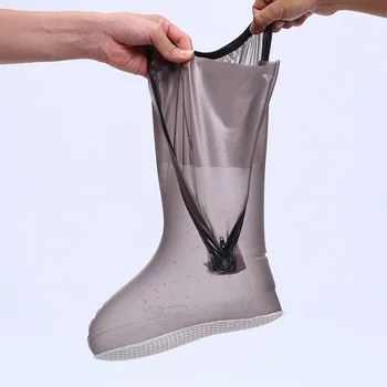 Unisex Reutilizabile Pantof Acoperi Pantofi pentru Bărbați de Protecție Femei la Jumătatea vițel Cizme Impermeabile Asociat Capace Anti-alunecare Huse Pentru Pantofi