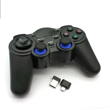 Wireless Gaming Controler Joypad 2.4 GHz Gamepad Cu Micro USB OTG Convertor Adaptor Pentru Tablete Android, PC, TV Box