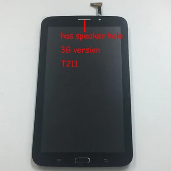 Pentru Samsung Galaxy Tab 3 7.0 SM - T210 T211 Ecran LCD Panoul de Module T210 LCD Touch Screen Digitizer Senzor de Cadru de Asamblare