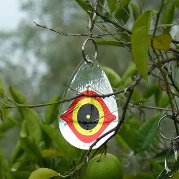 5Pcs Pasăre Respingător Reflectorizanta Sperietoare de Păsări Ochi de Descurajare a Speria Păsările de Protecție a Mediului Pentru Grădină cu Gazon, Curte