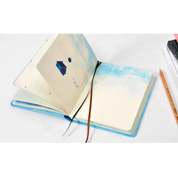Coreea Creative A5 Notebook-Uri De Hârtie De Culoare De Pagini De Drăguț Hardcover Jurnal Planificator De Caiet De Școală, Rechizite De Birou