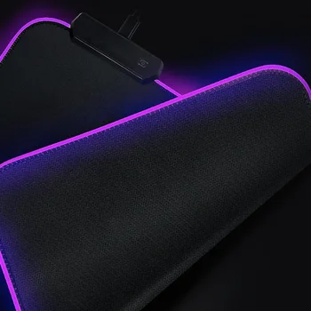 DIY Personalizate, Mouse Pad-ul cu LED-uri RGB Mari Gaming Mouse Pad Birou Laptop Pad pentru Jucător de Control al Vitezei, Confortabil și Durabil